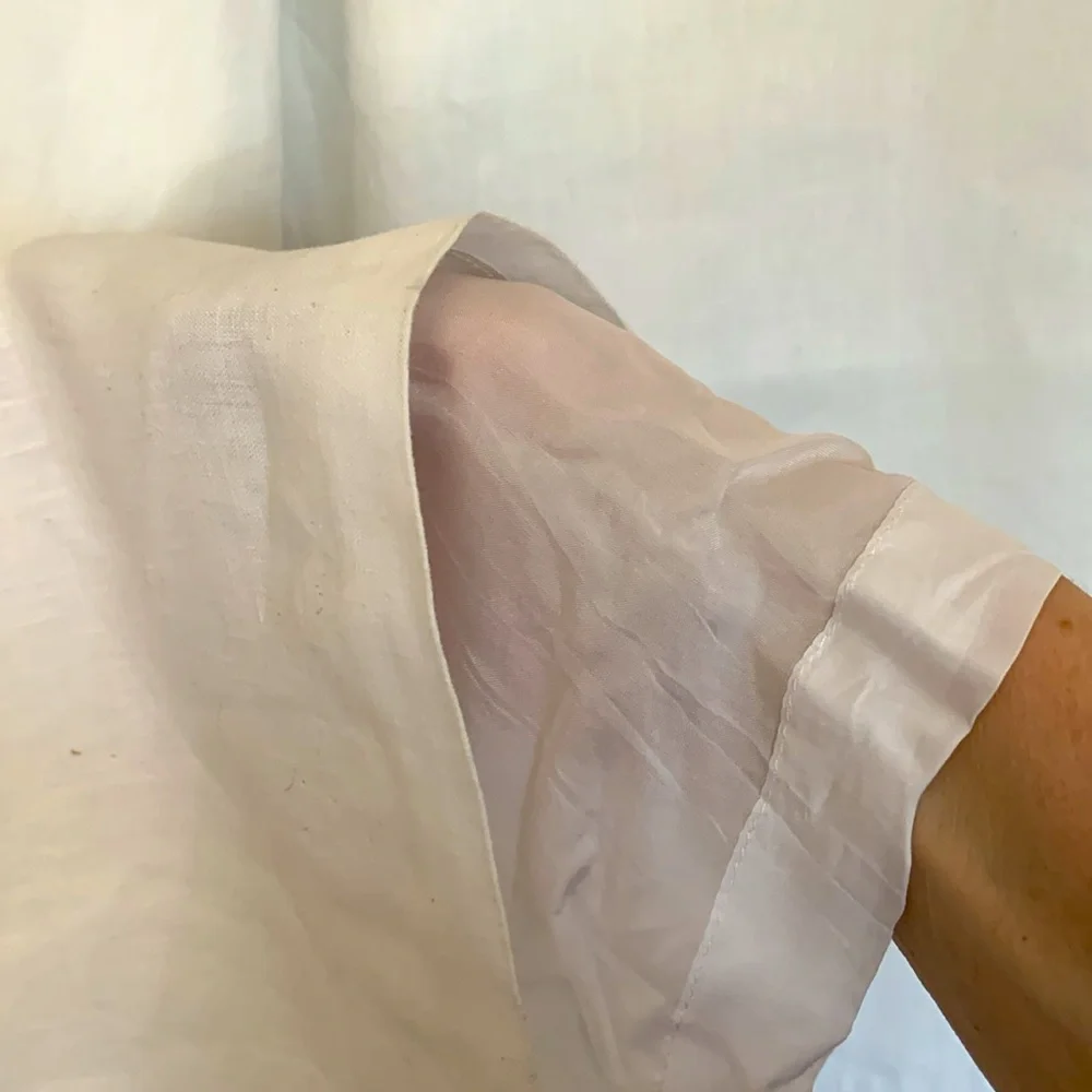 Celine Wide Leg White Pants - Picture 5 of 10